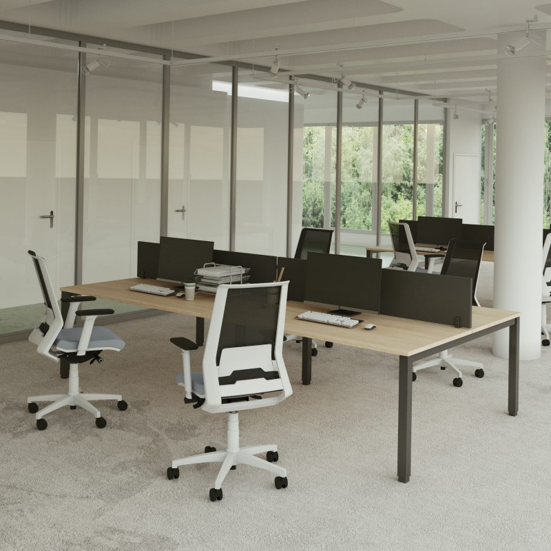 Mesa Bench Modus coworking negra