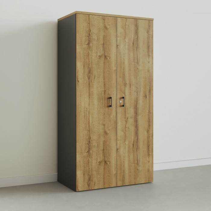Chronos Garderobenschrank in Graphit