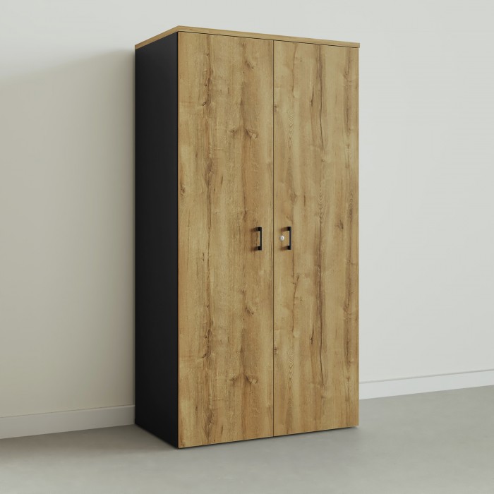 Chronos Garderobenschrank in Weiß