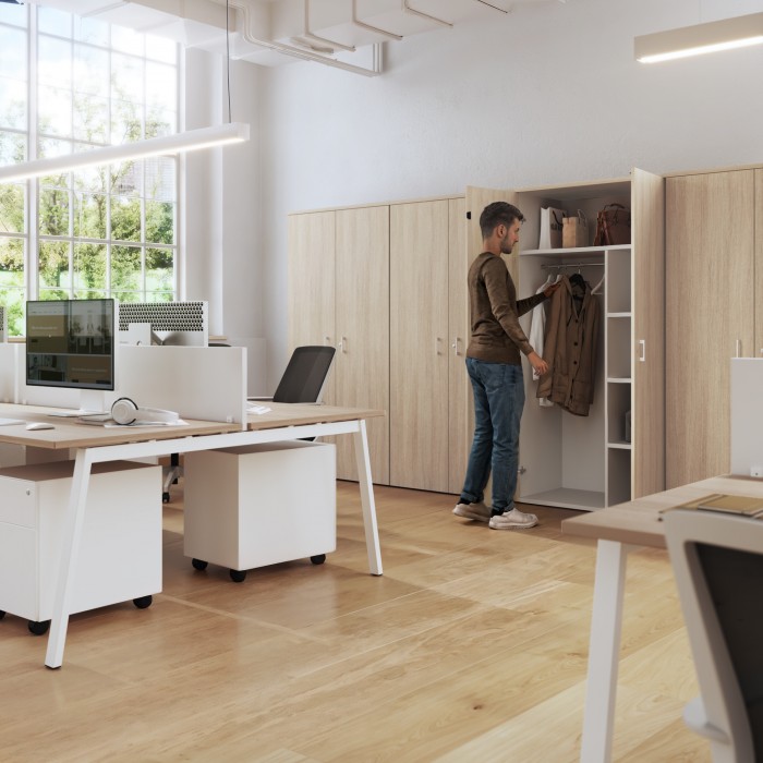 Garderobenschrank Büro Chronos | Bikkom