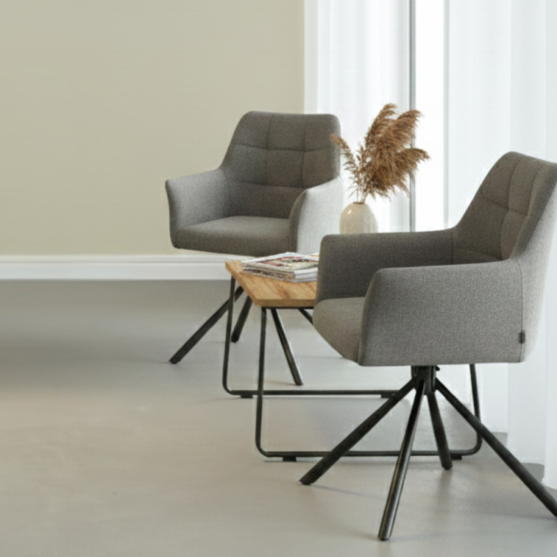 Bürosessel Alma | Lounge-Bürosessel - Bikkom
