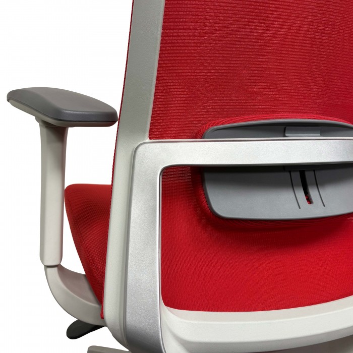 Detail des Stuhls Emma Plus Rot