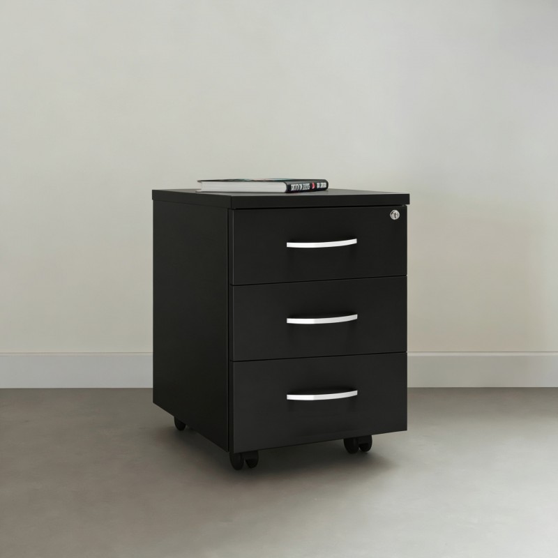 Schubladenschrank aus Holz Omega für Schreibtische und Büros