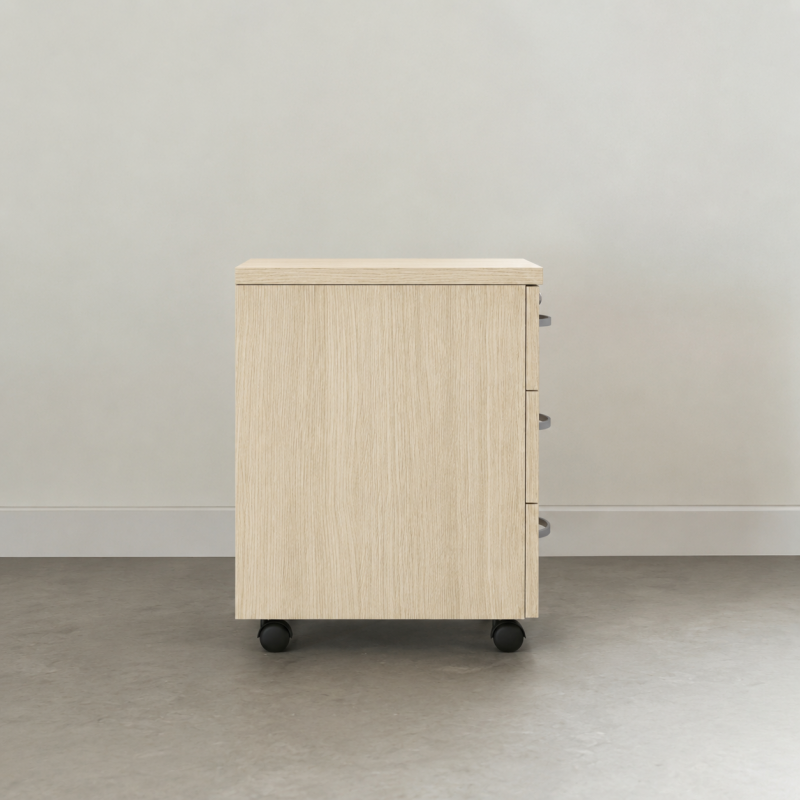 Schubladenschrank aus Holz Omega für Schreibtische und Büros