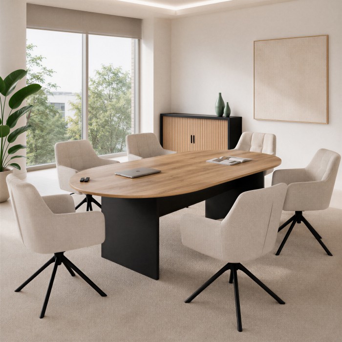 Büro mit Besprechungstisch Alfa