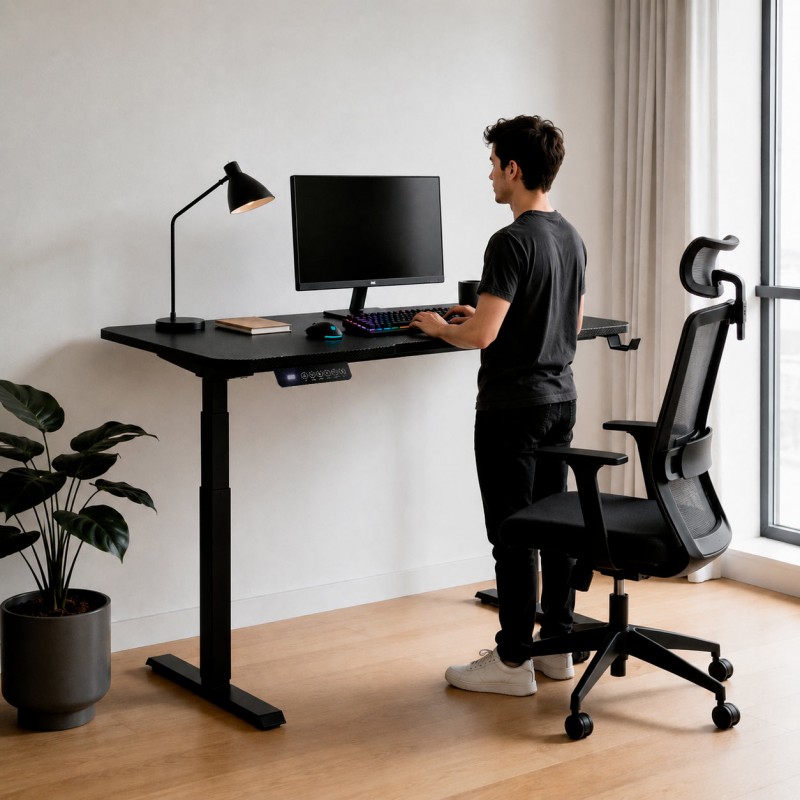 Gamingtisch mit Höhenverstellung Aero