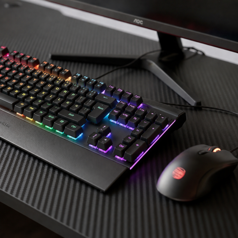 Elektrisch höhenverstellbarer Gamingtisch Aero