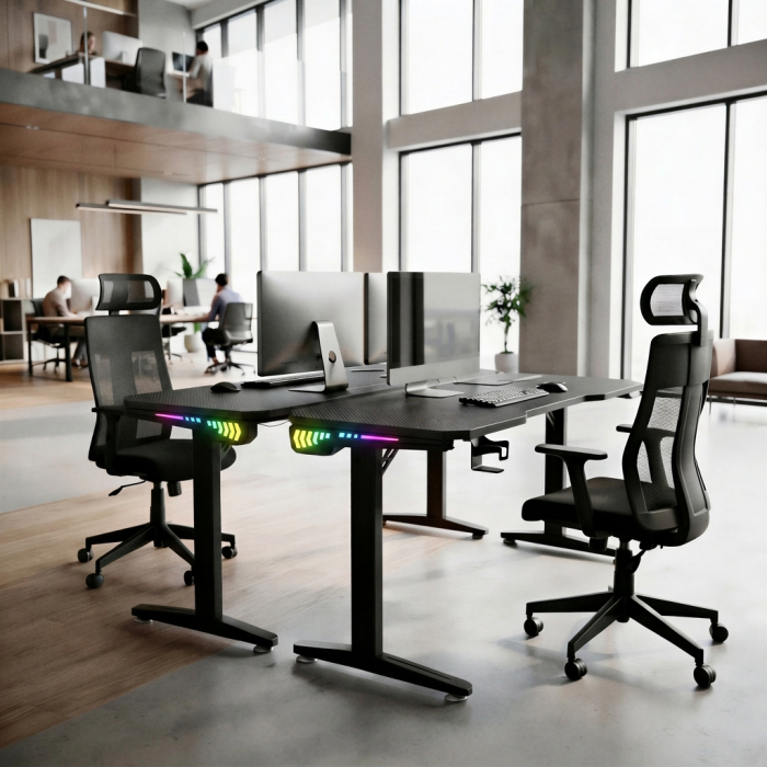 Gaming-Schreibtisch mit Zubehör Nexa T