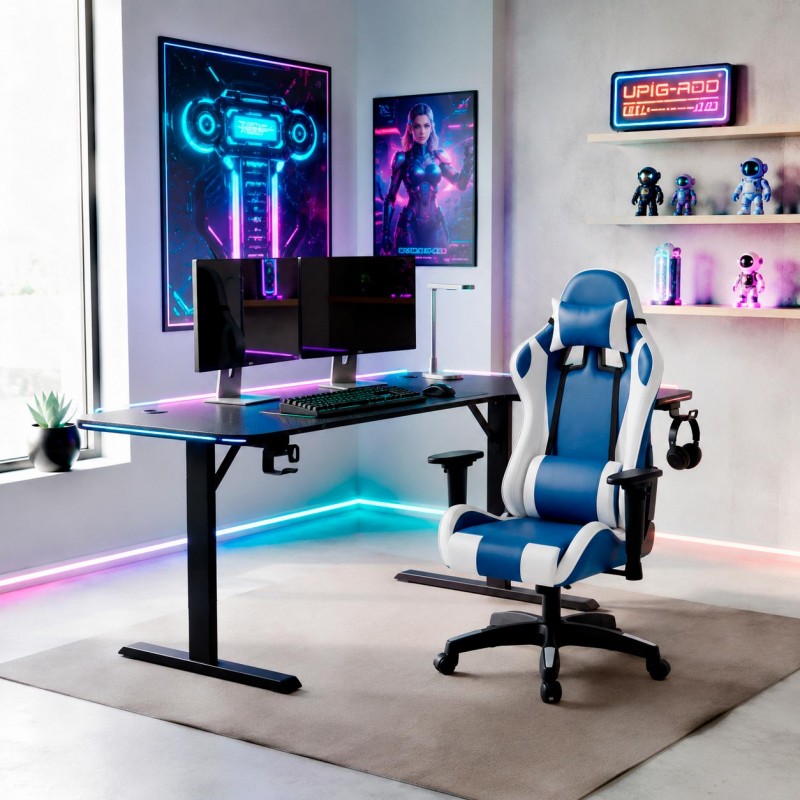 Gaming-Setup mit Exon Race