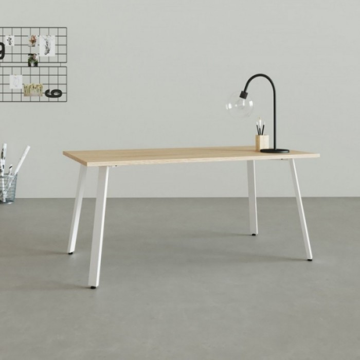 Einzelschreibtisch Genius White - Bikkom