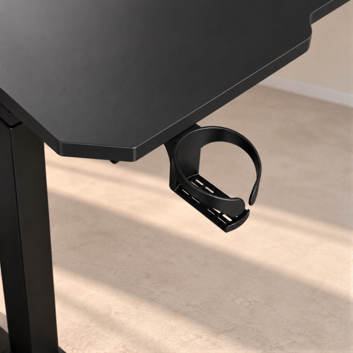Schreibtisch Avant: Detail des Getränkehalters
