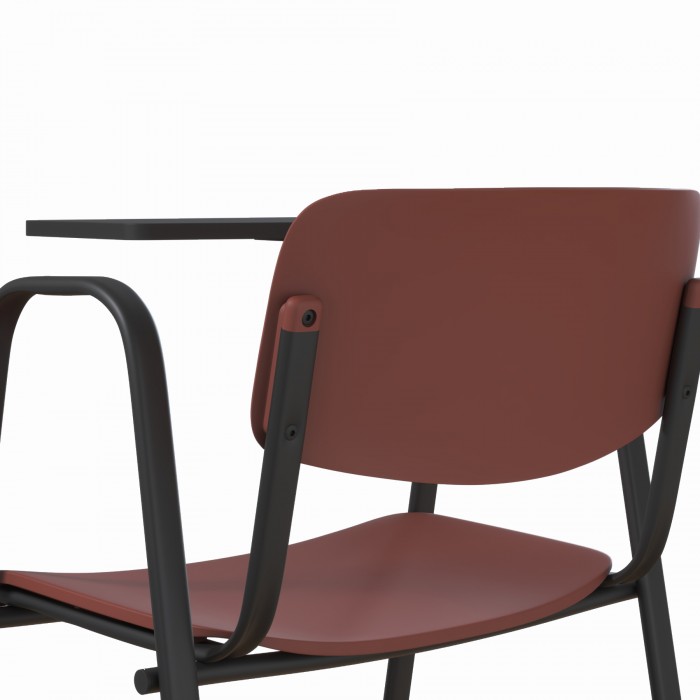 Seminarstuhl Cleo mit Schreibtablar – Bikkom