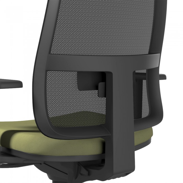 Ergonomischer Bürostuhl Lisa Black - Bikkom