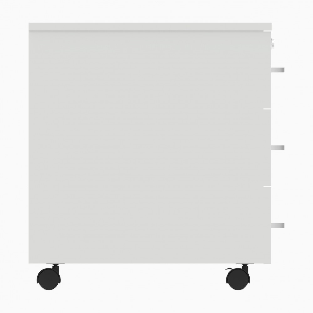 Schubladenschrank Omega weib Seitenansicht Schubladenschrank Omega weib Seitenansicht