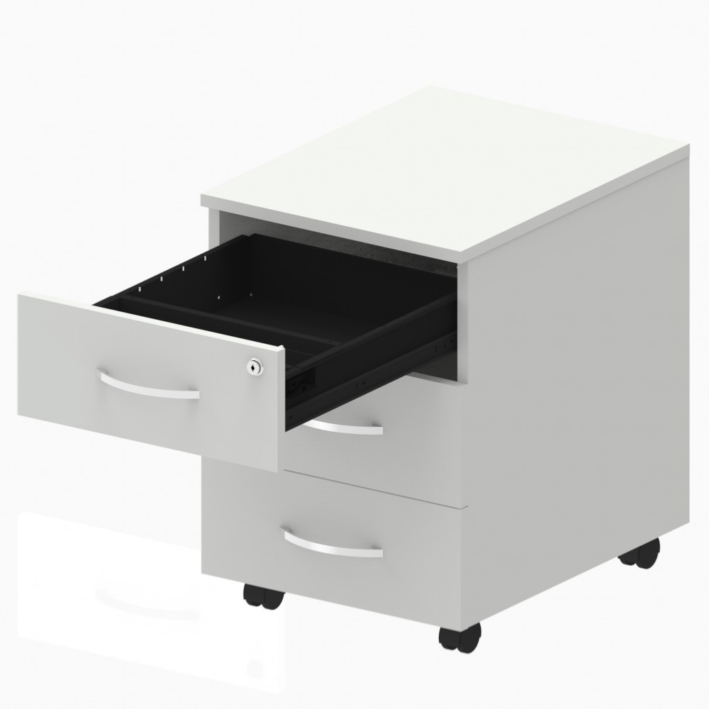 Schubladenschrank Omega weib Rollcontainer Schubladenschrank Omega weib Rollcontainer