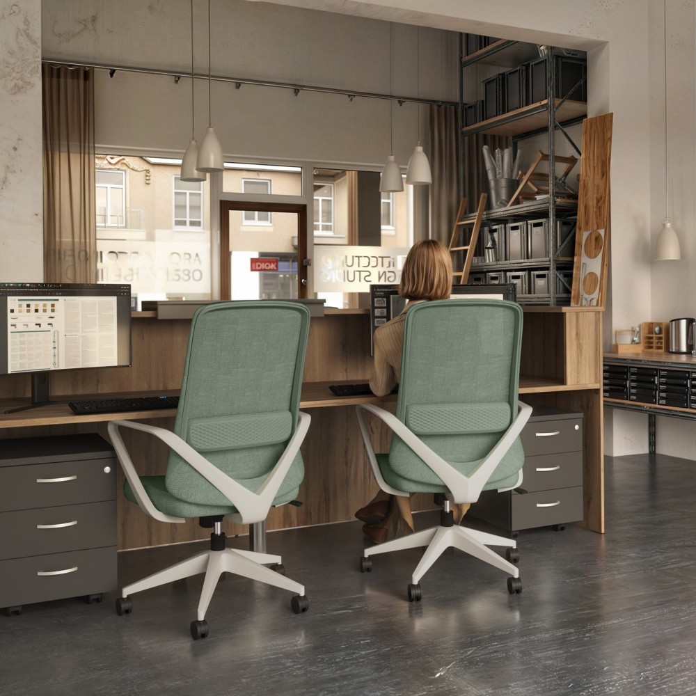 Set Sotto mit stuhlen und rollcontainer