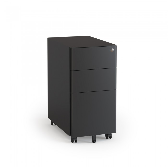 Schublade Büro Schwarz