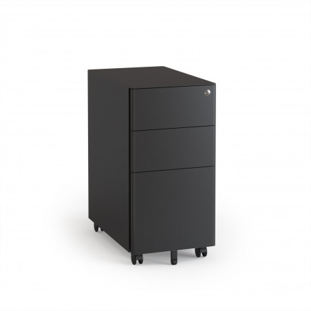Schublade Büro Schwarz