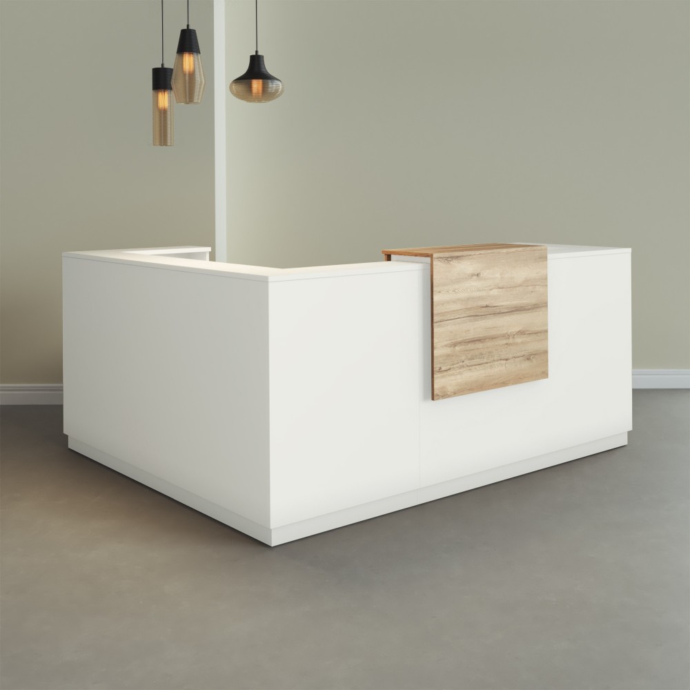 Empfangstheke L Form Duomo | Design für Empfangsräume - Bikkom