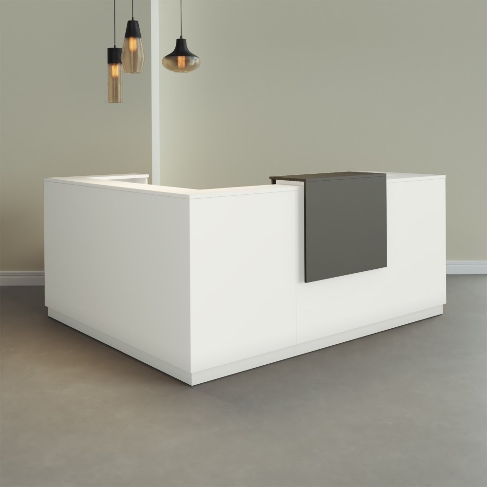 Empfangstheke L Form Duomo | Design für Empfangsräume - Bikkom