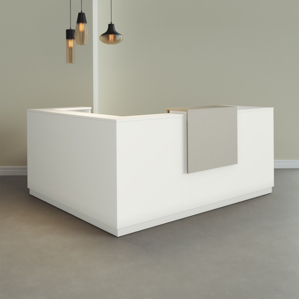 Empfangstheke L Form Duomo | Design für Empfangsräume - Bikkom