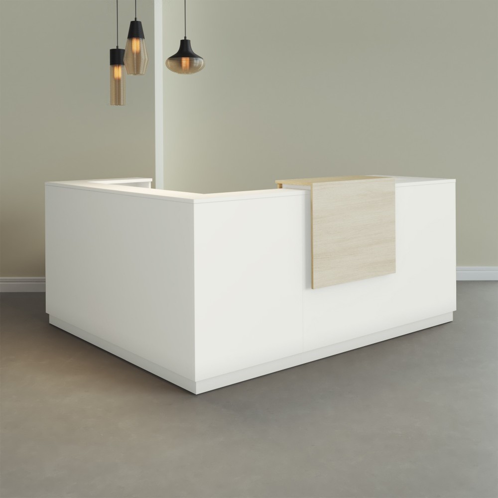 Empfangstheke L Form Duomo | Design für Empfangsräume - Bikkom