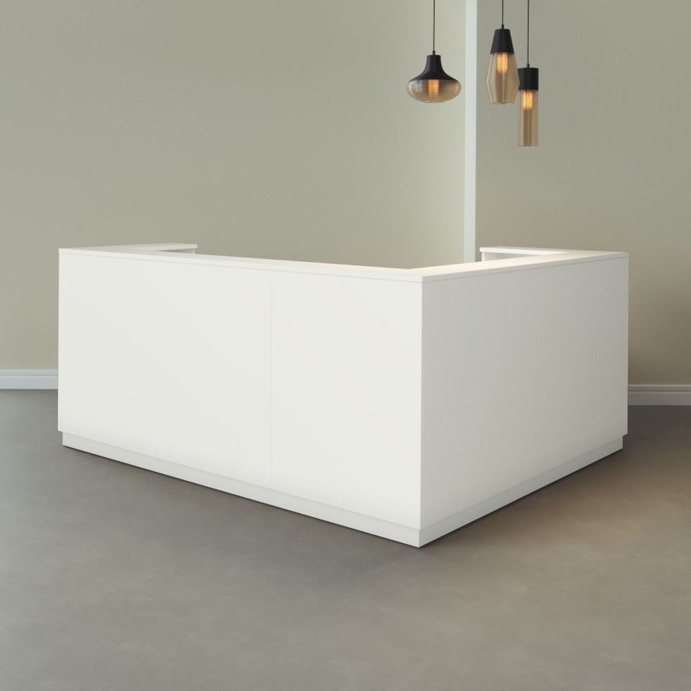 Empfangstheke L Form Duomo | Design für Empfangsräume - Bikkom