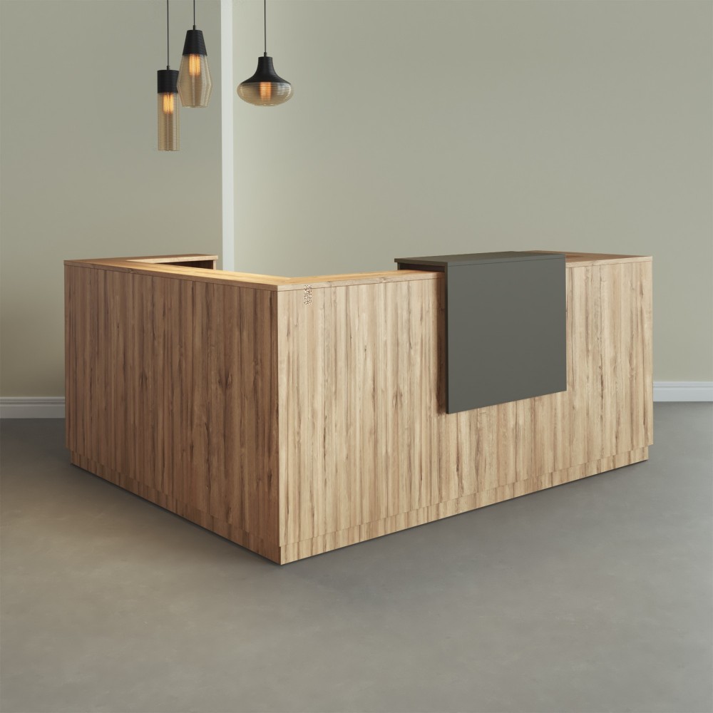 Empfangstheke L Form Duomo | Design für Empfangsräume - Bikkom