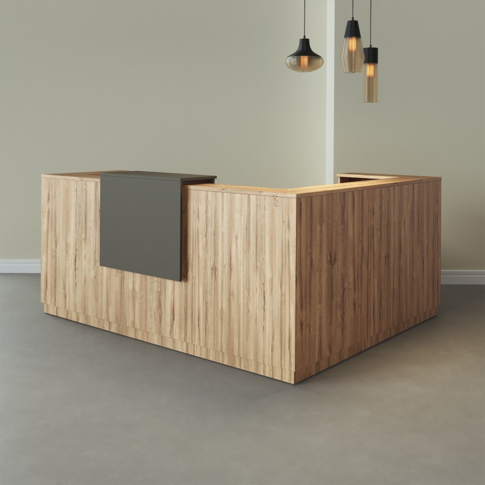 Empfangstheke L Form Duomo | Design für Empfangsräume - Bikkom