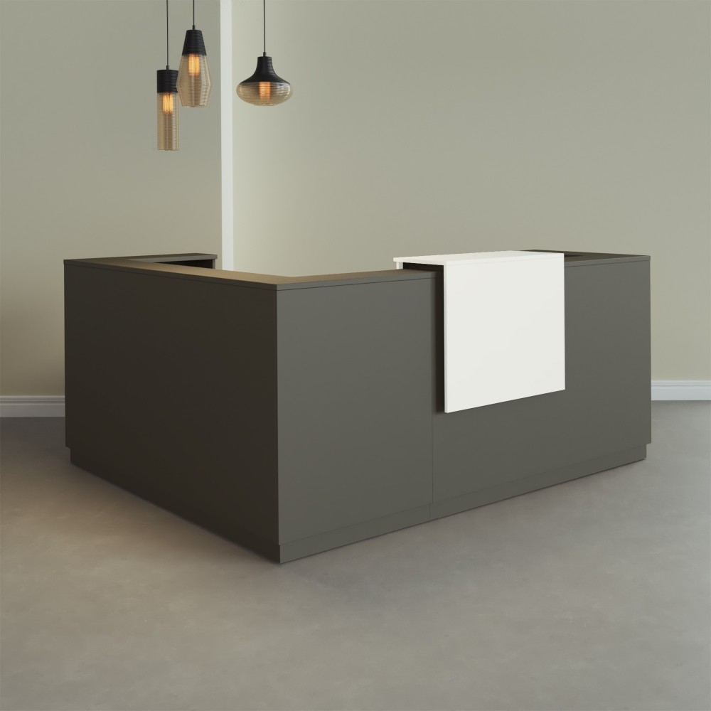 Empfangstheke L Form Duomo | Design für Empfangsräume - Bikkom