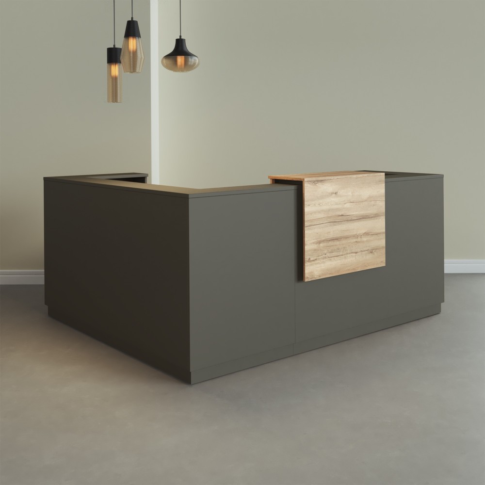 Empfangstheke L Form Duomo | Design für Empfangsräume - Bikkom