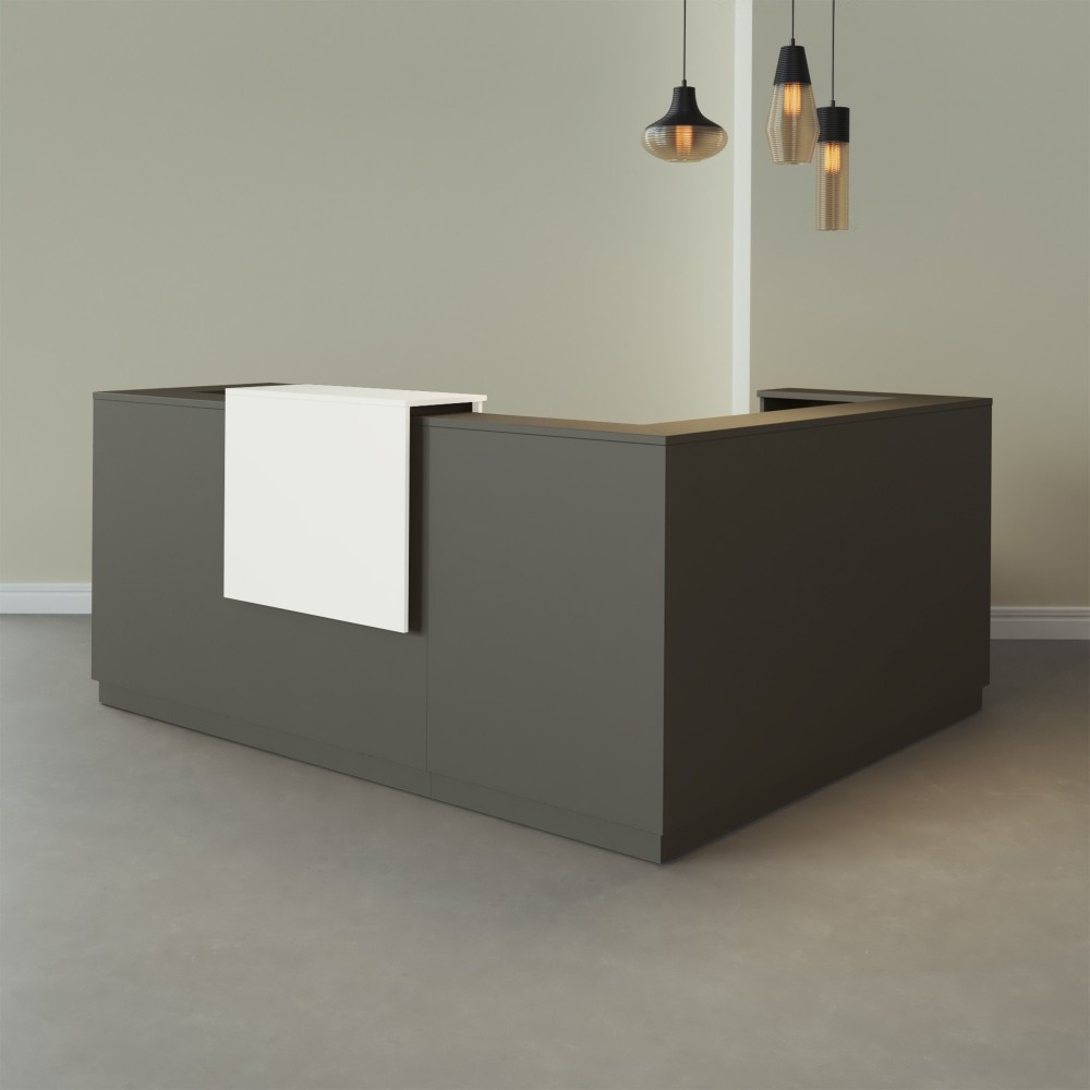 Empfangstheke L Form Duomo | Design für Empfangsräume - Bikkom