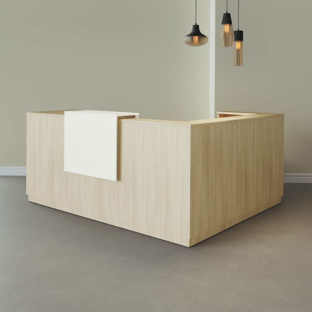 Empfangstheke L Form Duomo | Design für Empfangsräume - Bikkom