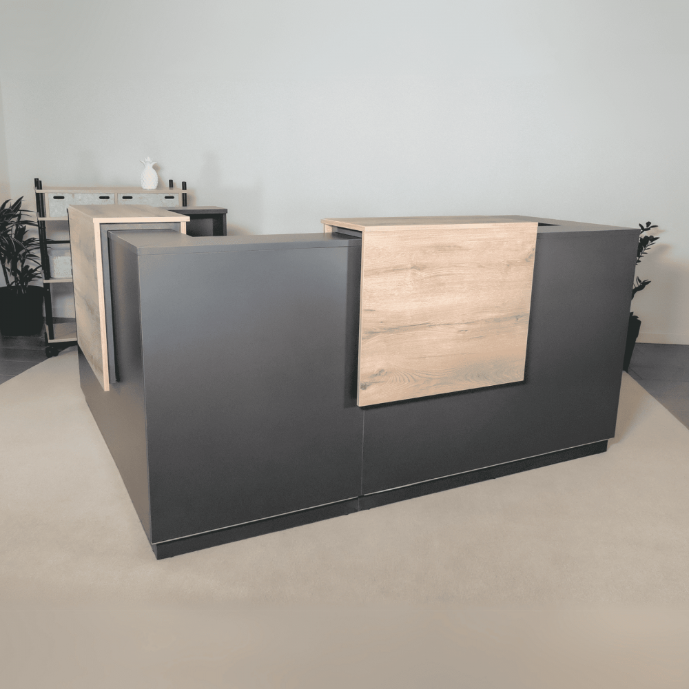 Empfangstheke L Form Duomo | Design für Empfangsräume - Bikkom