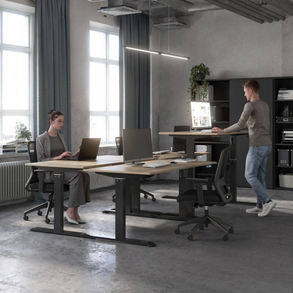 Höhenverstellbarer Schreibtisch Elevia | Bikkom