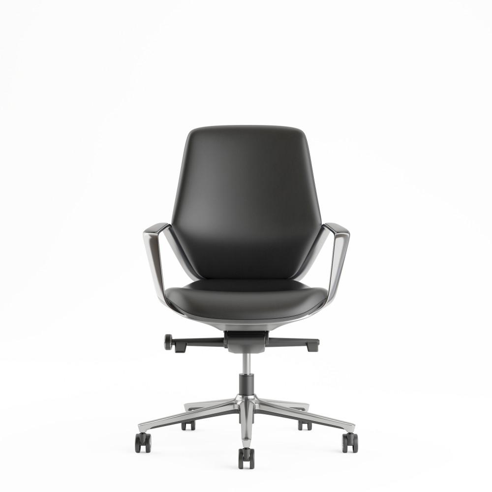 Rückansicht Besucherstuhl Bella