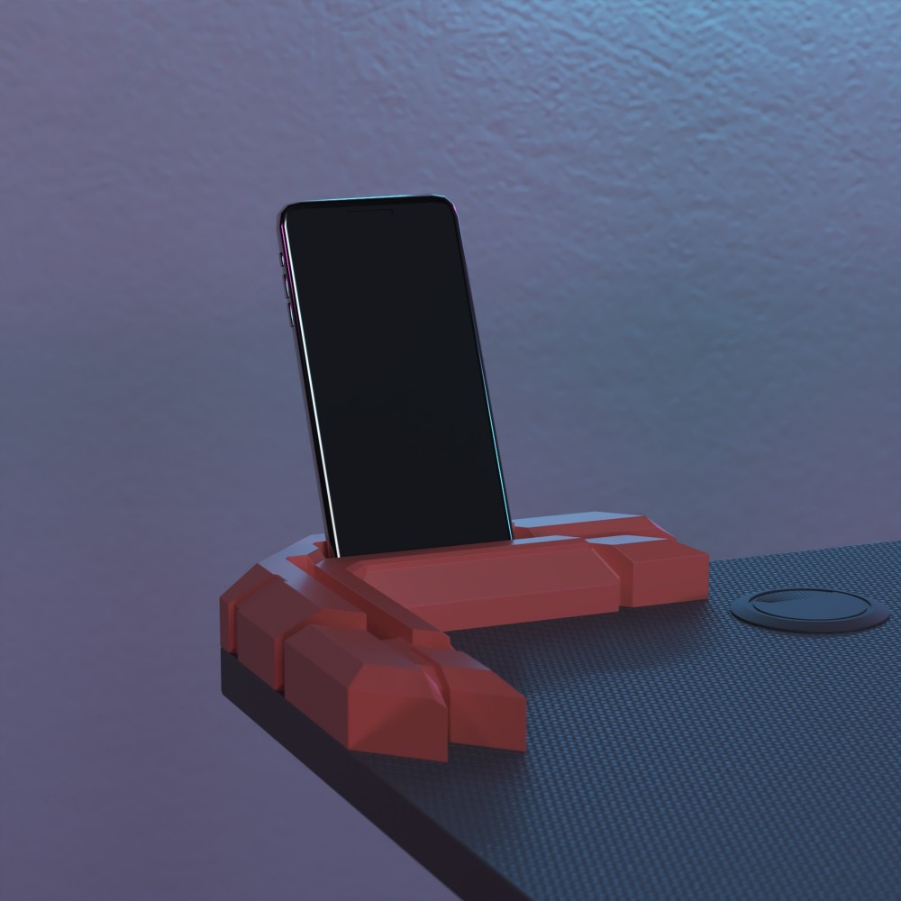 Gamingtisch mit Zubehör