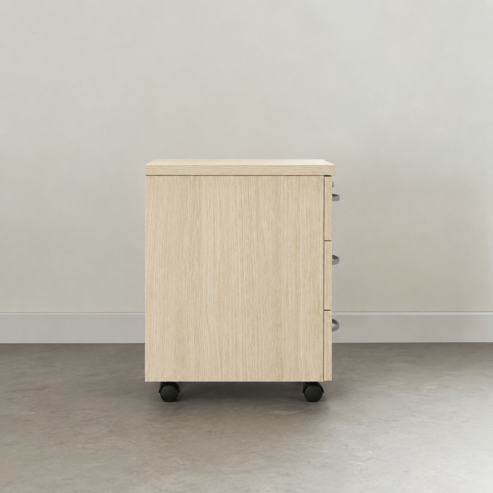 Schubladenschrank aus Holz Omega für Schreibtische und Büros