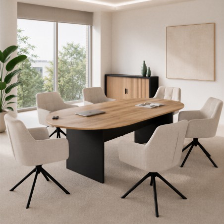 Büro mit Besprechungstisch Alfa