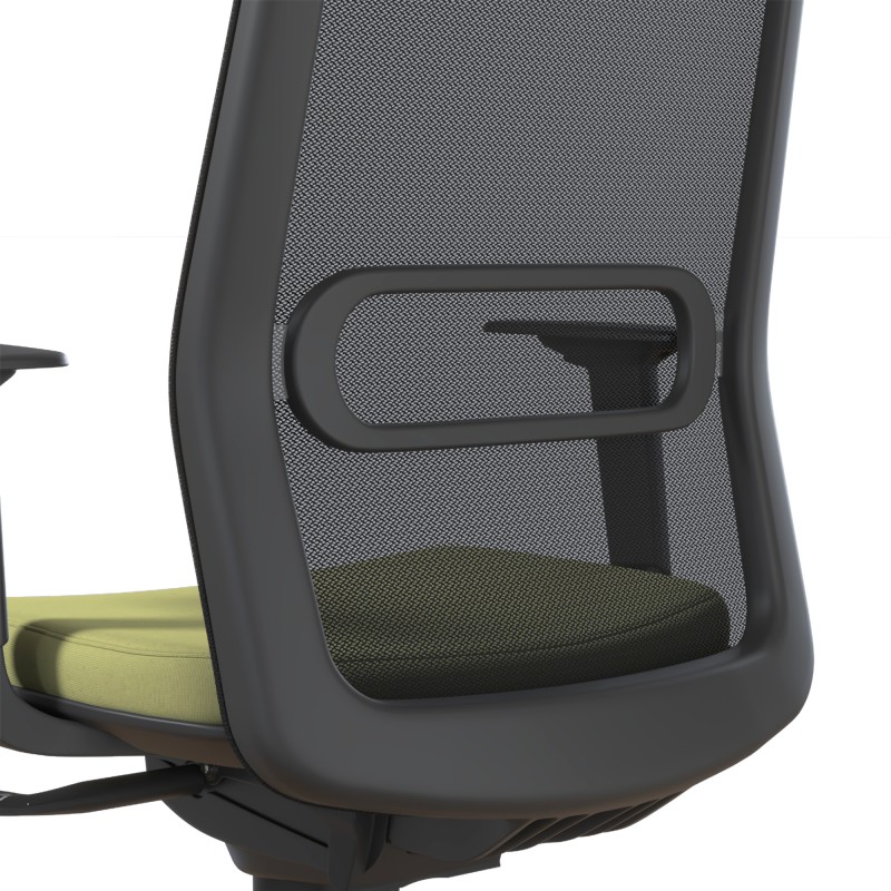 Ergonomischer Bürostuhl Noa White - Bikkom