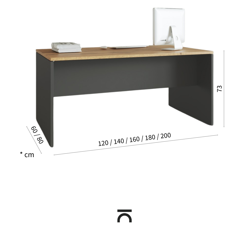 Maße des Tarnos-Tisches